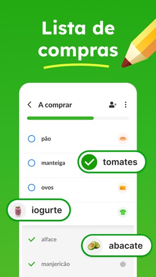 Lista de compras - Listonic — captura 2