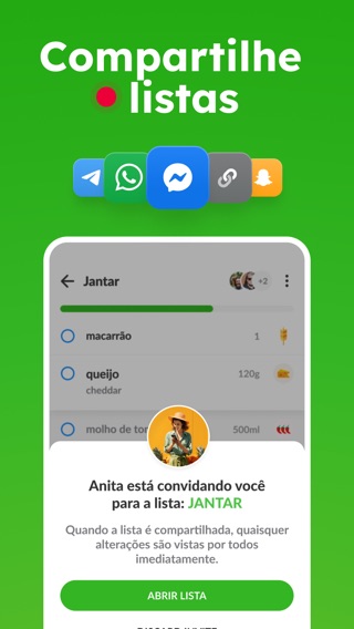 Lista de compras - Listonic — captura 3